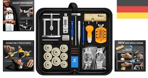 JOREST Uhrenwerkzeuge Set + Uhrenpresse, Uhr Batteriewechsel, Uhrenarmband Kürze - Bild 1 von 9
