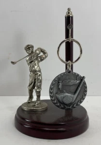 Golf Key Chain Holder and Key Chain - Picture 1 of 4