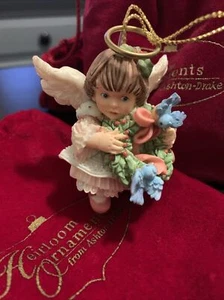 HollyDay Angels AshtonDrake ornamento cimelio "Augurandoti un caloroso benvenuto" - Foto 1 di 5