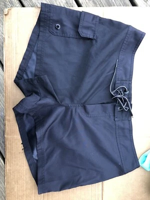 Jag Woman Black Cargo Pocket Short Drawstring Tie Swim Shorts Waist 31 in. - Image 1 of 4