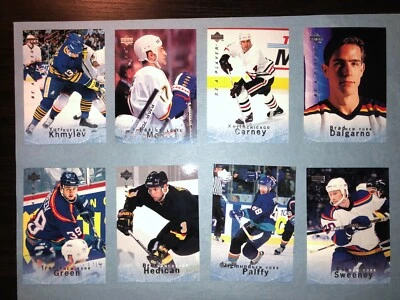 1995-96 UPPER DECK BE A PLAYER HOCKEY CARDS YOU CHOOSE 4-221 NHL CARD FREE SHIP - Image 1 of 4