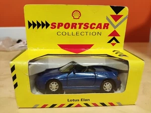 SHELL SPORTSCAR COLLECTION DIECAST 1:36 SCALE LOTUS ELAN - BLUE - BOXED - Picture 1 of 5