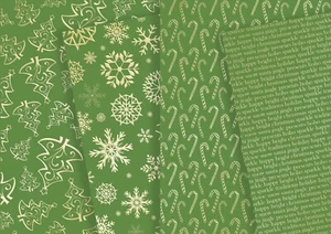 12 A4 Scrapbook Papier Karten Basteln Bastelpapier Designerpapier Weihnachten - Bild 1 von 3