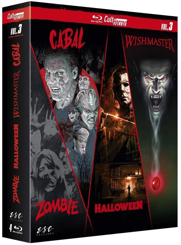 HALLOWEEN / WISHMASTER / NIGHTBREED / CANDYMAN / ZOMBIE FLESH EATERS / Blu-ray - Image 1 of 1