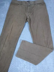 Pantalones J Crew Para Hombre 36x32 Marrón The Sutton Pana Calce Regular Informal Etiqueta 34 - Imagen 1 de 8