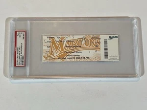 Griffey Jr 2008 Ticket 600 Home Run PSA 10 Florida - Picture 1 of 3