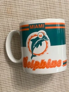 MIAMI DOLPHINS HELMET/LOGO - CERAMIC MUG (NEW) - Picture 1 of 2