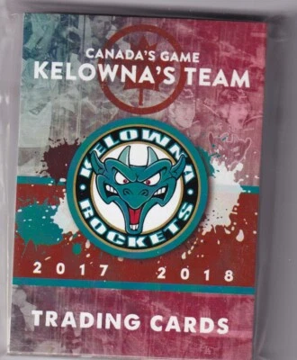 2017-18 Kelowna Rockets WHL 33 Card Team Set Kaedan Korczak Nolan Cal Foote - Image 1 of 3