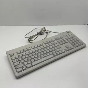 Teclado genuino Fujitsu Siemens S26381-K240-V110 con cable PS2 PS/2 KBPC P2 - Imagen 1 de 9