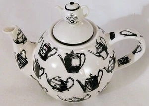 Antique Pewter 2008 Teapot by Paul Cardew 5.5”H Designed in England Pre-Owned - Picture 1 of 8