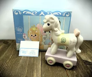 2014 Precious Moments - Being Nine Is Just Divine - Age 9 Pony 142029 Figurine - Picture 1 of 13