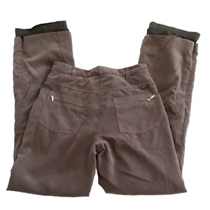 Obermeyer Ski Pants Womens Sz 6 Convertible Green Cortina Insulated Microfiber - Picture 1 of 12