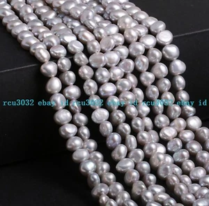 Wholesale 5 Colors Real Natural Freshwater Baroque Pearl Loose Beads 14'' Strand - Picture 1 of 17