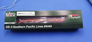 KATO USA 12604-6 GS-4 Southern Pacific Lines #4449 Daylight model railroad SP - Foto 1 di 10