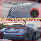 20UP FITS BMW 4-SERIES G22 G82 2D COUPE V STYLE REAR TRUNK SPOILER REAL CARBON