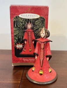 Hallmark Star Wars Episodio I Reina Amidala Adorno de recuerdo de Navidad 1999 - Imagen 1 de 1