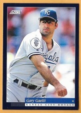 GARY GAETTI KANSAS CITY ROYALS #300 - SCORE NM-MT 1994