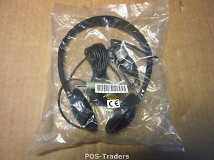 Auriculares para computadora HP LT-100 3.5 mm mono estéreo 5183-9500 negros NUEVOS - Imagen 1 de 2