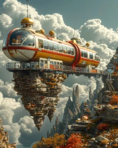 Whimsical Worlds: Bizarre and Eccentric 8x10 Art Prints to Amaze  68430891 - Picture 1 of 1