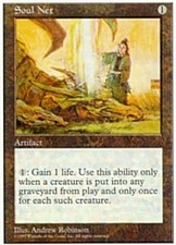 MTG magic cards 4x x4 Light Play, English Soul Net 5th Edition