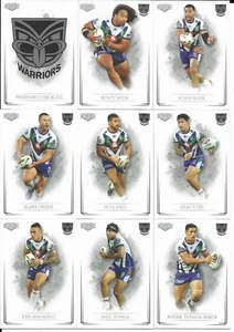 2019 NRL Elite New Zealand WARRIORS Base Team Set - Picture 1 of 2