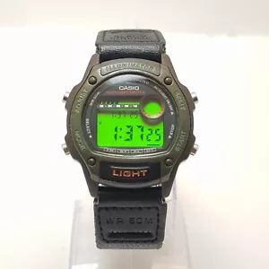 OROLOGIO UOMO CASIO ILLUMINATOR W-94H ALLARME CRONOGRAFO TIMER BATTERIA NUOVA - Foto 1 di 11