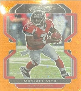 2021 Panini Prizm #330 Michael Vick Orange - Bild 1 von 2