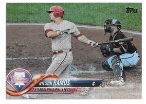 WILSON RAMOS 2018 Topps Update RAINBOW FOIL - PHILADELPHIA PHILLIES - #US170 - Picture 1 of 1