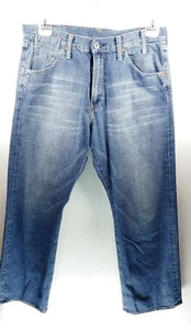 G-Star Shortcut Low Crotch 5625 W34 L29 blu uomo denim jeans pantaloni vita media - Foto 1 di 12