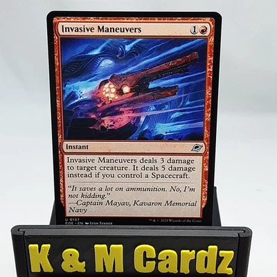 MTG - Edge of Eternities - Invasive Maneuvers - 0137 - NM - Image 1 of 4