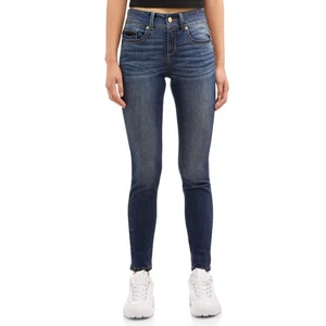 No Boundaries Jeans Junior Größe 15 Medium Denim Super Soft Touch --ZN1-- - Bild 1 von 4
