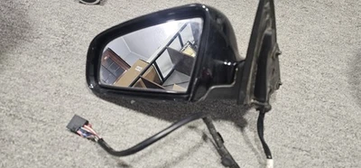 Espejo retrovisor de puerta negro del lado izquierdo eléctrico 2005-2008 AUDI A6 OEM #7633 Foto 1 de 2