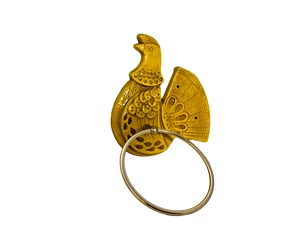 Vintage Syroco MCM Yellow Chicken Wall Decor Towel Holder Made in US - Picture 1 of 4