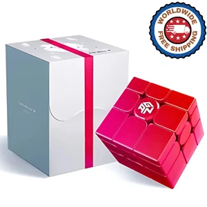 GAN Mirror Cube M UV Coated Fuchsia - Magnetic Alien Cube - Picture 1 of 11