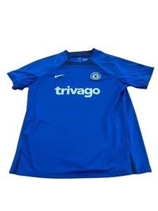 Camisa Top Chelsea FC Nike Azul Trivago Niños Talla Calce Ajustado Extra Grande - Imagen 1 de 4