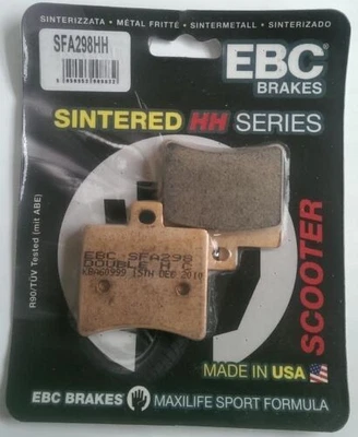 Pastillas de freno de disco traseras sinterizadas EBC (1 juego) para HYOSUNG GT650iR (2014 a 2015) Foto 1 de 3