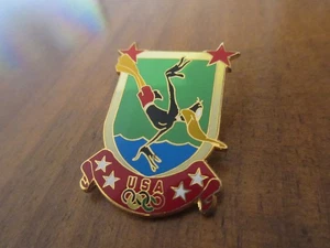 Pin Looney Tunes Duffy Duck Warner Brothers Olympische Spiele Olympics Team USA - Picture 1 of 2