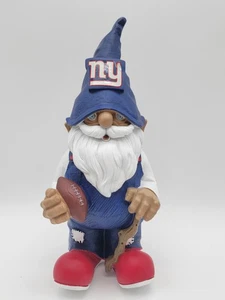 New York Giants Gartenzwerg Statue Figur NFL Football blau rot Yard LESEN - Bild 1 von 7