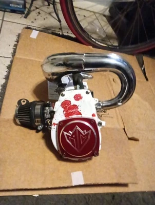 Motor RC GoPed Modded Portado y Acariciado 26cc con Sistemas de Flujo Tubería ¡y Más! Foto 1 de 4