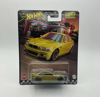 🔥 Hot Wheels Premium Boulevard - BMW M3 115 Boulevard Car Culture BMW Foto 1 de 3