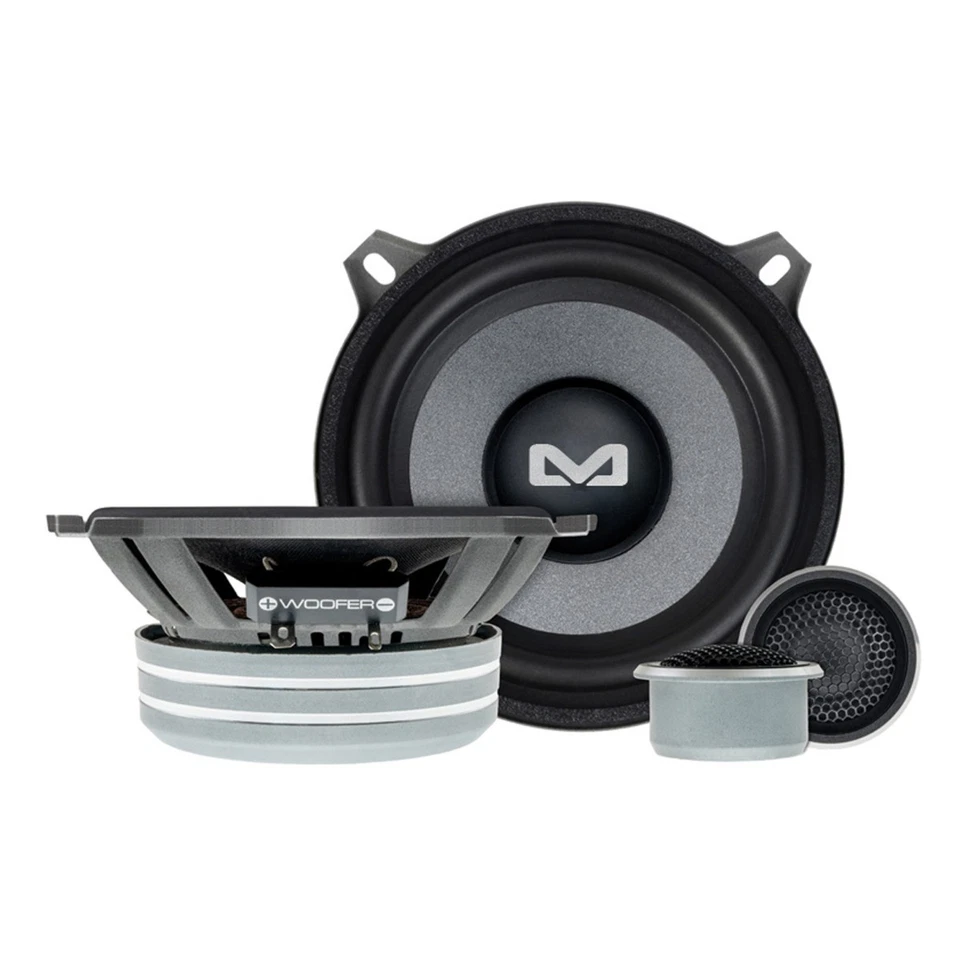 120W max. 130mm / 5" Komponenten Lautsprecher System 4Ohm 64mm tief - Bild 1 von 4