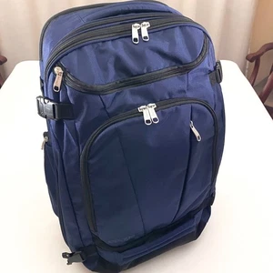 eBags Mother Lode TLS Weekender Backpack Blue Expand Convert Travel Pack READ - Picture 1 of 15