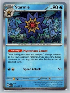 Pokemon Scarlet & Violet 151 #121/198 Starmie Holo - Picture 1 of 2