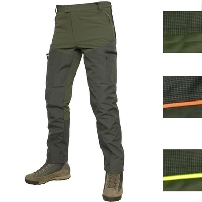 Pantalone Uomo Caccia Pesca Trekking Estivo Leggero Tessuto Tecnico Antistrappo - Immagine 1 di 4