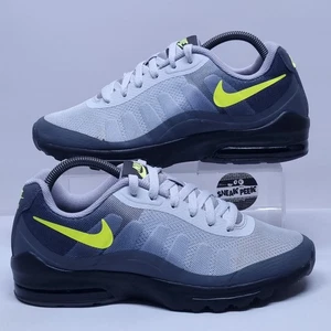 Nike Air Max Invigor - UK Size 7 -  Trainers White Grey Yelllow Sneakers Shoes  - Picture 1 of 11