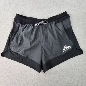 Nike Trail Flex Stride Dri-Fit Men XL 33x5 Lined Black Running Shorts CZ9052-010 - Picture 1 of 21