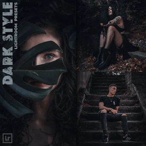 5 Dark Style presets Lightroom presets Dark preset Moody preset Cinematic preset - Picture 1 of 10