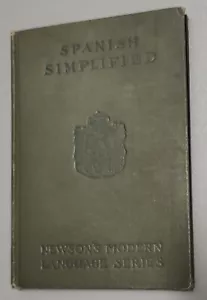 Spanish Simplified Book by Augustin Knoflach 1887 - Picture 1 of 3