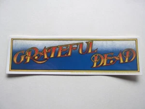 Grateful Dead Band Logo Adhesivo C&D Visionary 2005 Estilo Vintage 6 7/8" x 2" - Imagen 1 de 4