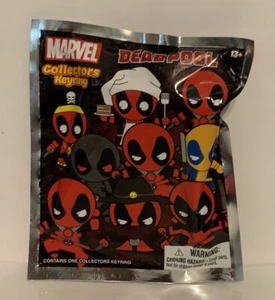 NEW DEADPOOL 3D Marvel Collectors Key Ring Chain Series 1 Mystery Pack Monogram - Picture 1 of 3